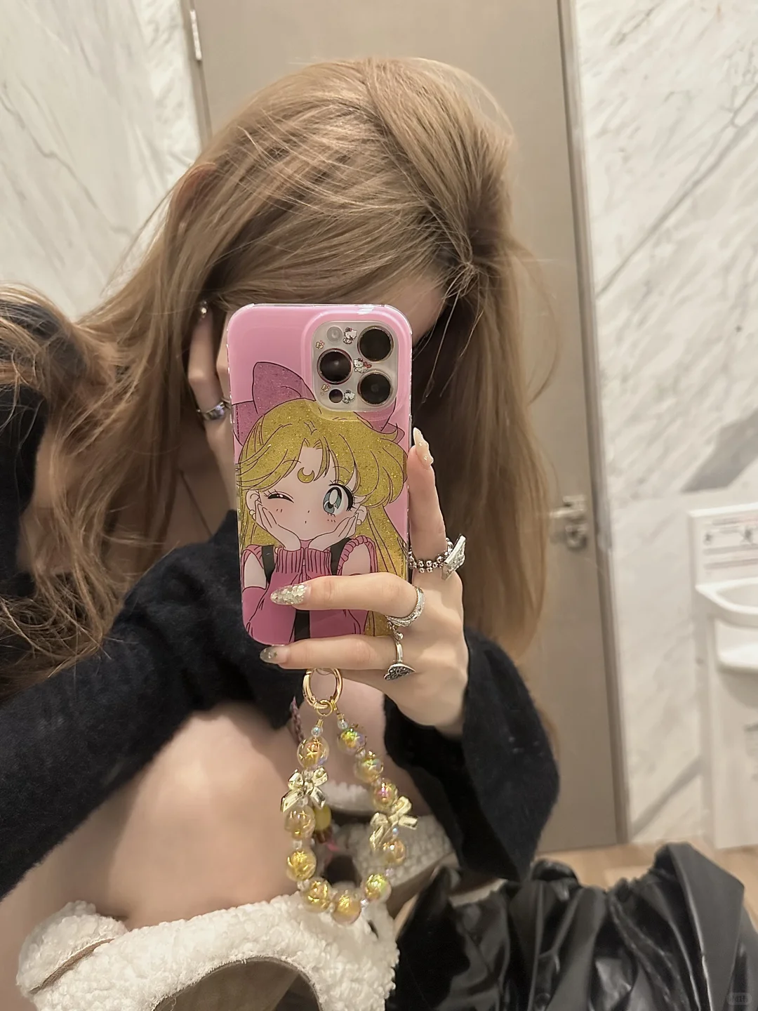 心动暴击💕谁能扛得住粉嫩嫩美少女的wink～