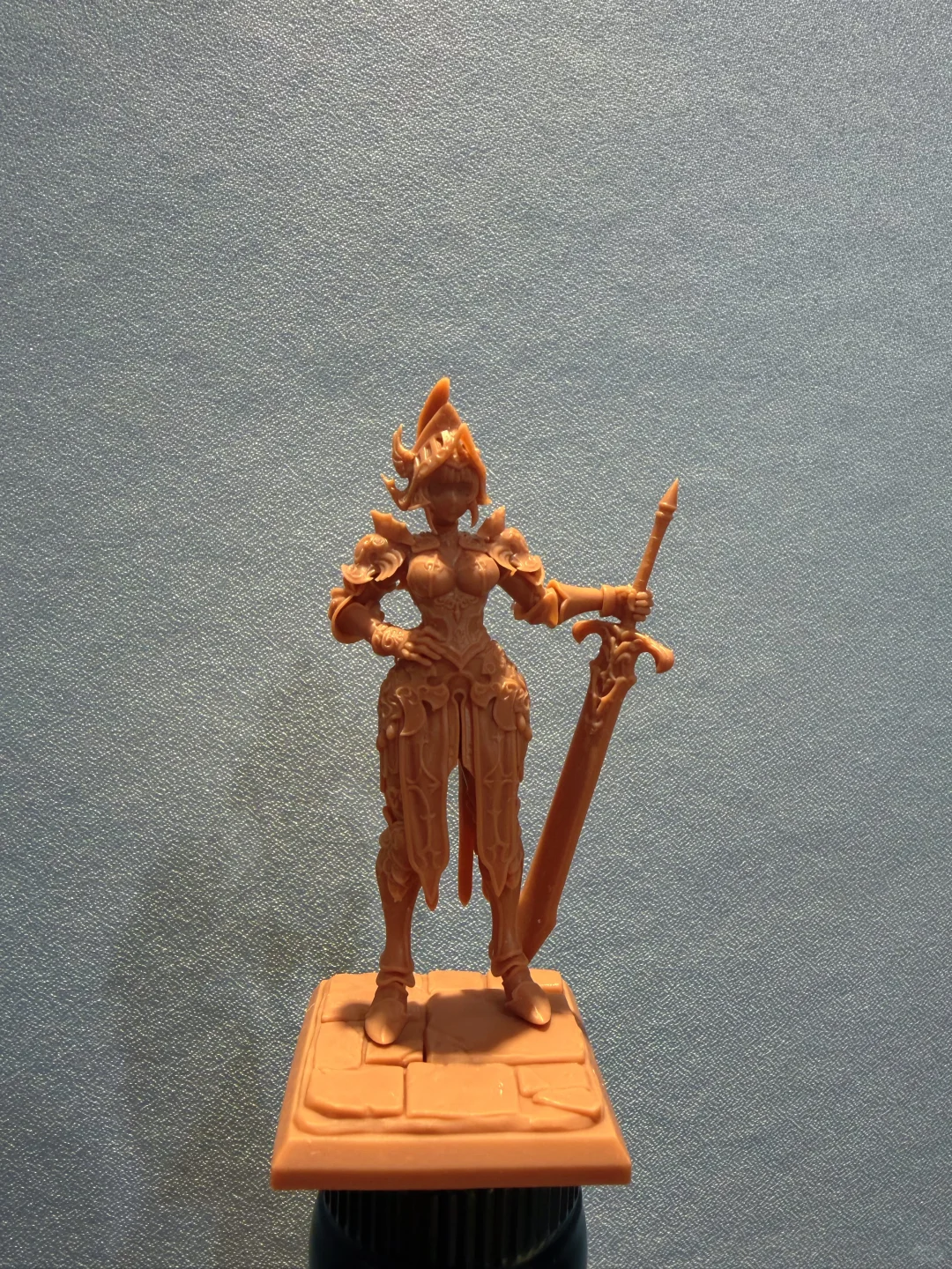 3d打印作品，罗宁美少女！