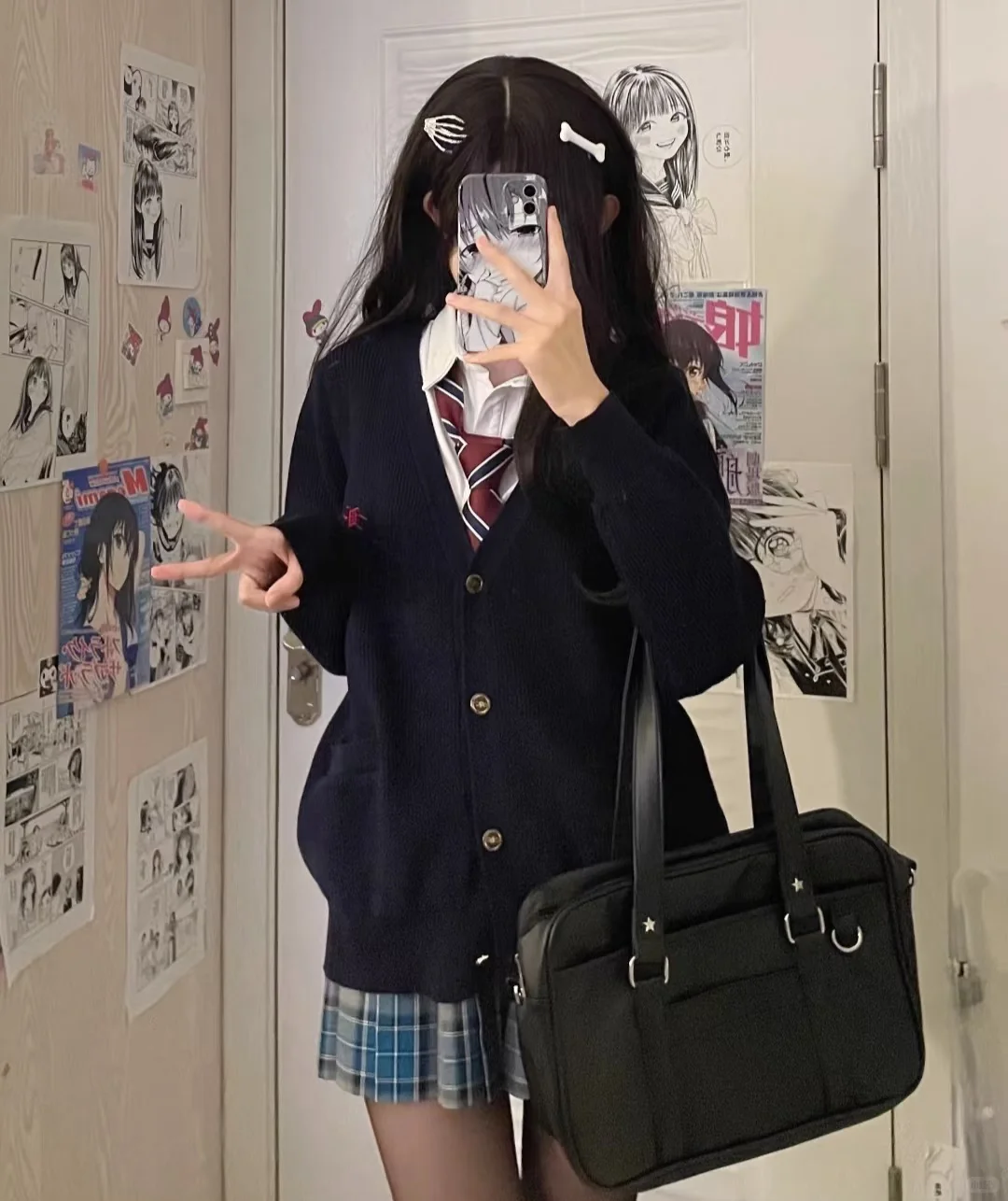 日系jk学院风、