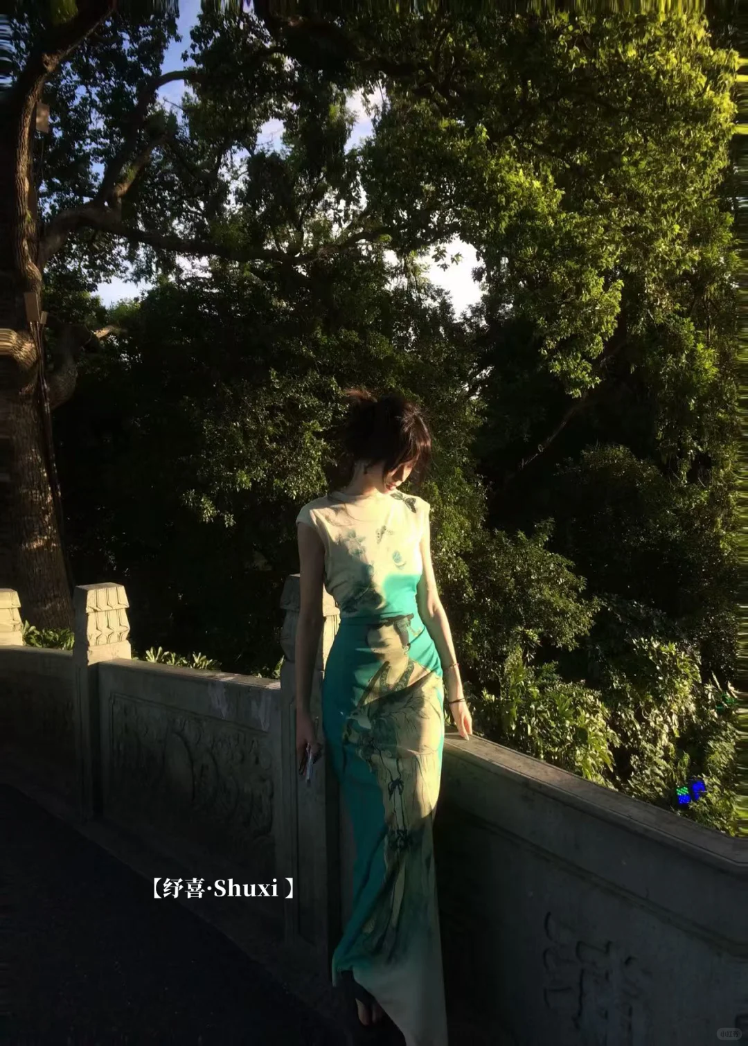 和江南匹配度拉满的仙女旗袍连衣裙🤩