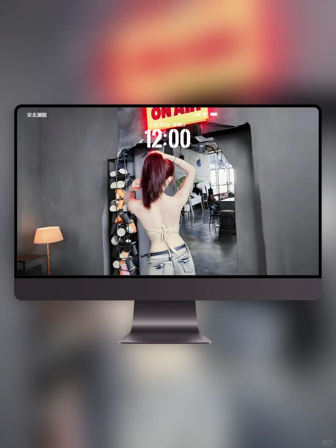 氛围美女壁纸、真的爱了！