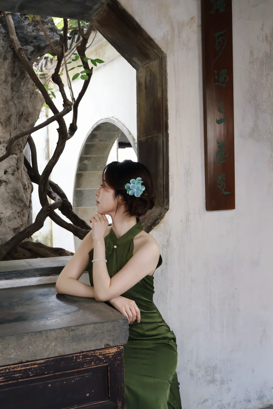 在留园穿旗袍：你将拥有超绝氛围感写真