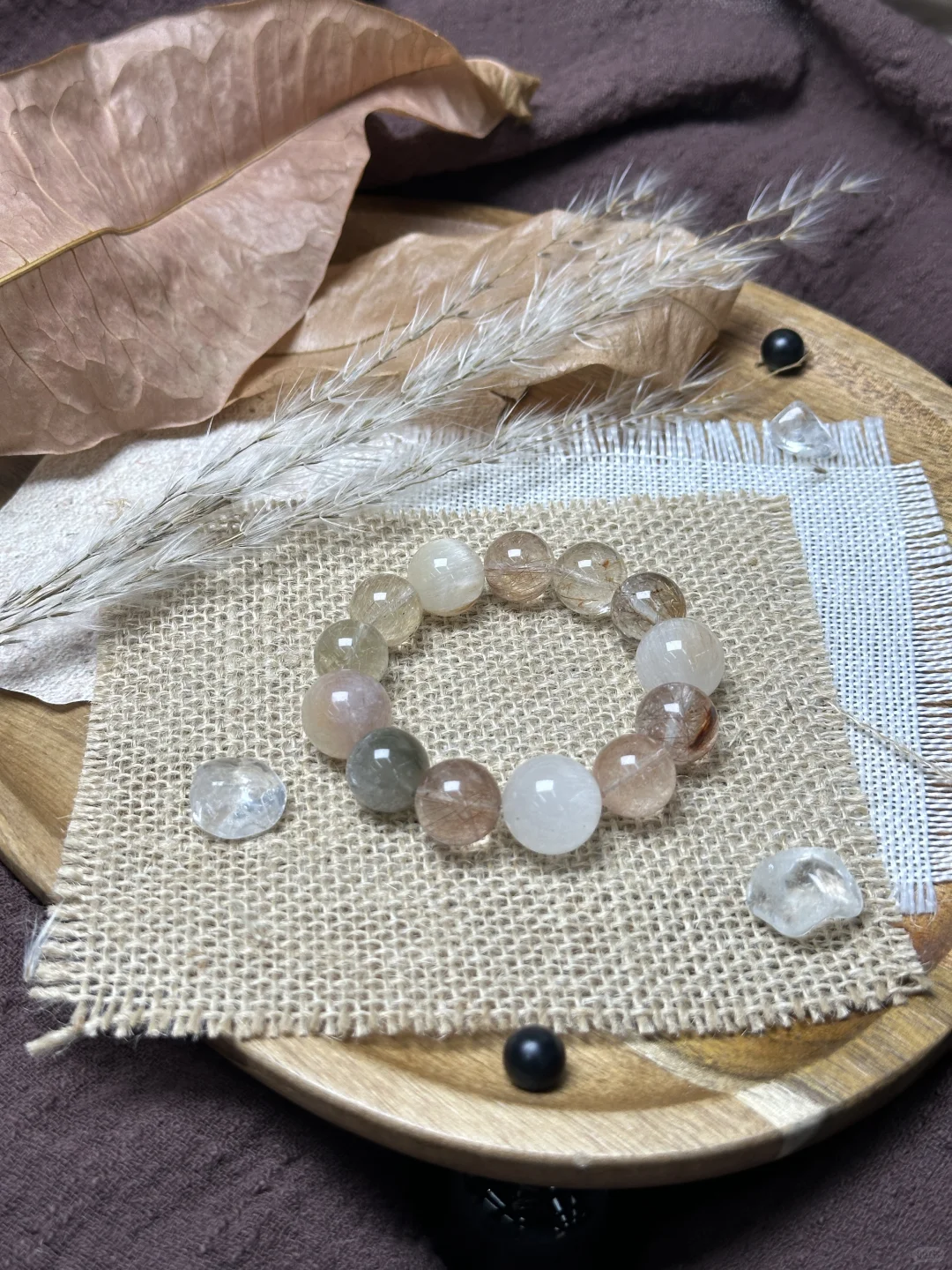 被自然偏爱的「宝藏手串」🪨