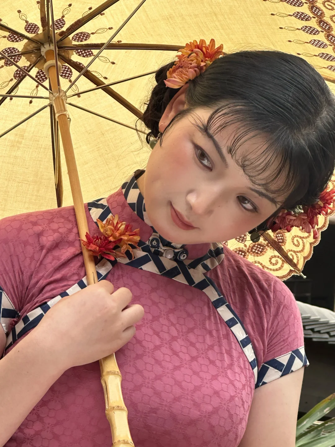 看看是谁在武汉拍到了画报风旗袍写真！