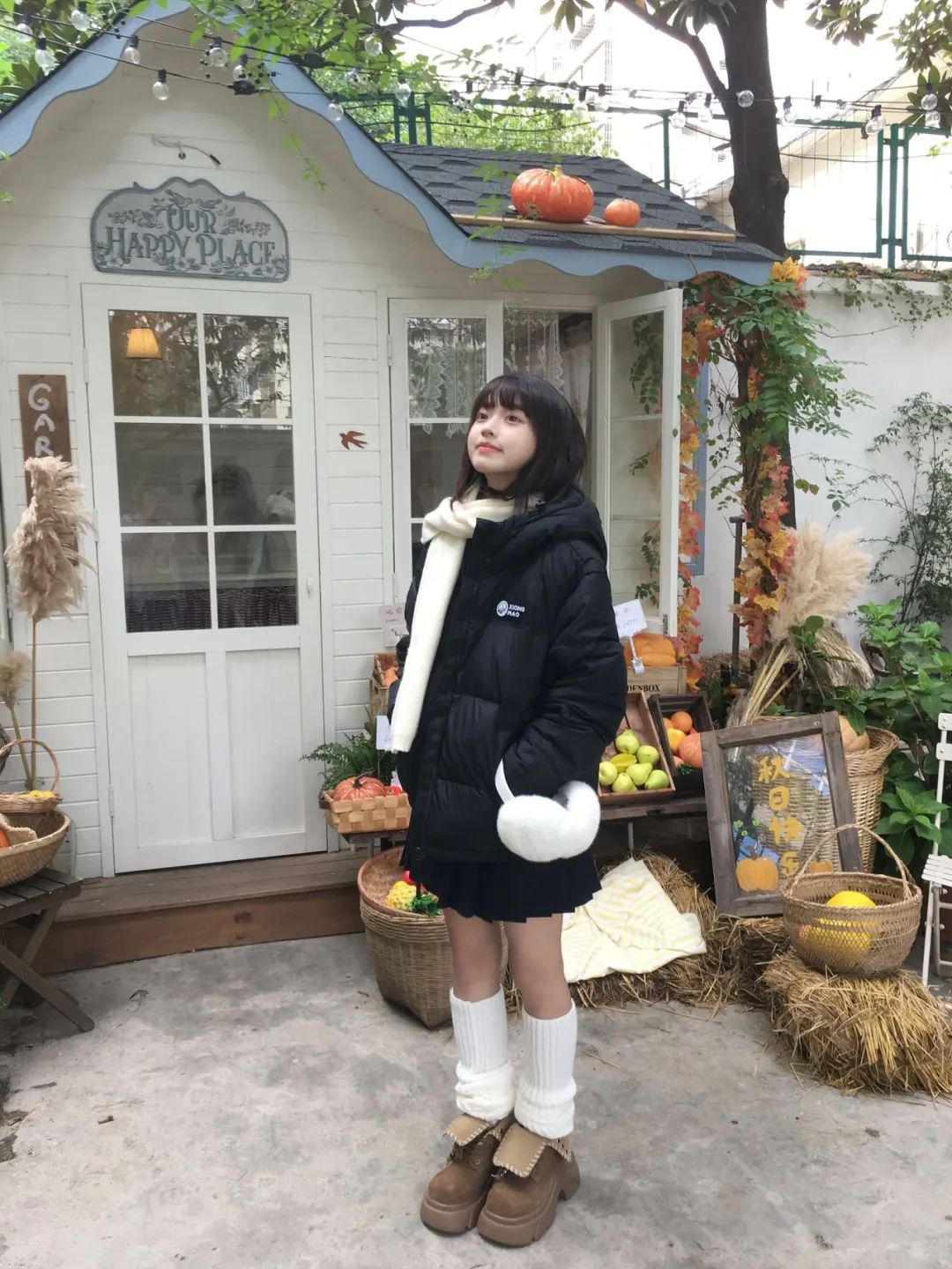 161 s码｜教科书级别的冬日JK妹穿搭！