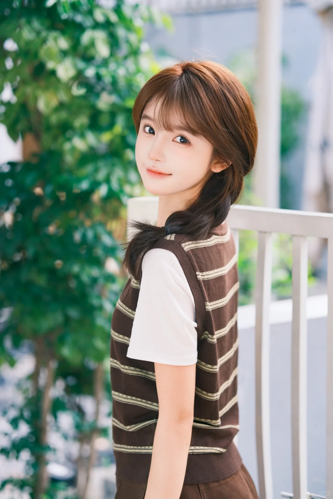 马路边这样拍太干净啦