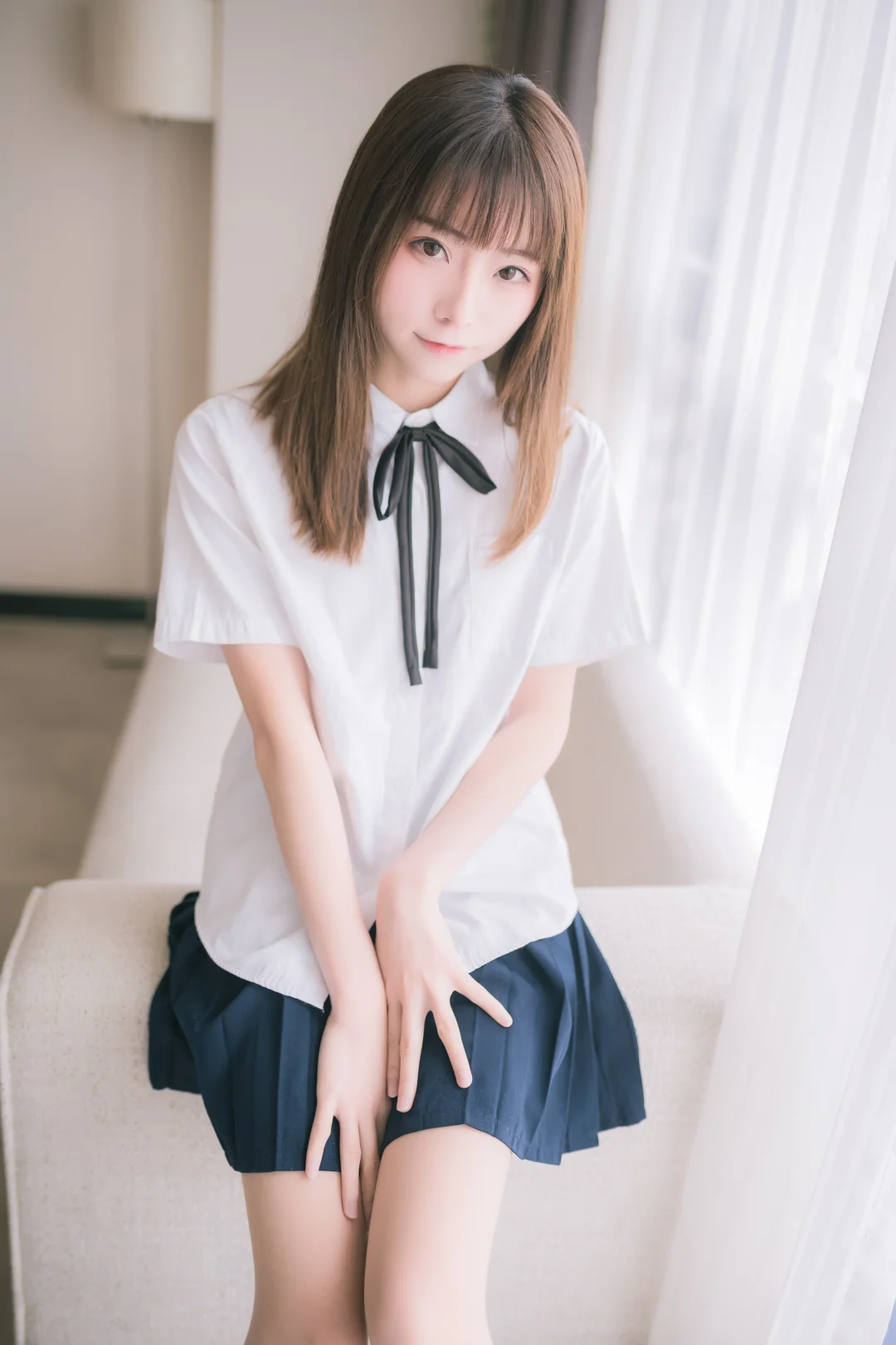 室内jk制服写真｜谁不心动啊。