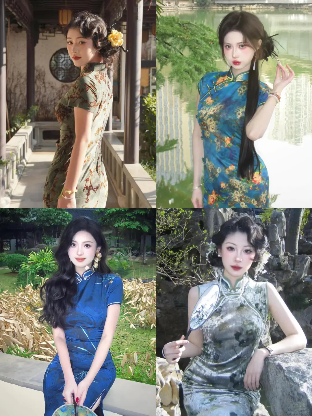 杭州丨最出圈9组旗袍合集🔥拍它