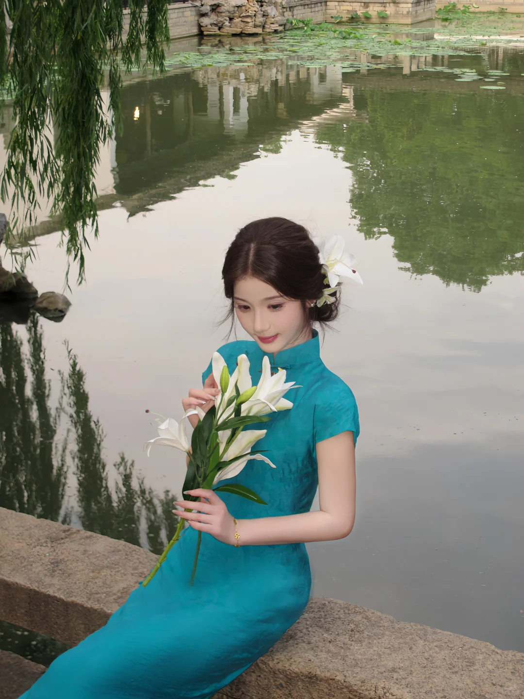 “我爱这浑然天成的东方韵”🍃南京旗袍写真