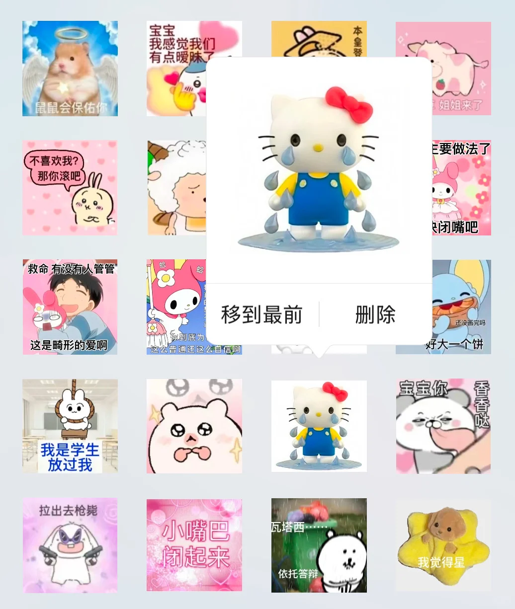 这才是我们甜妹要用的表情包(*>.<*)（13）