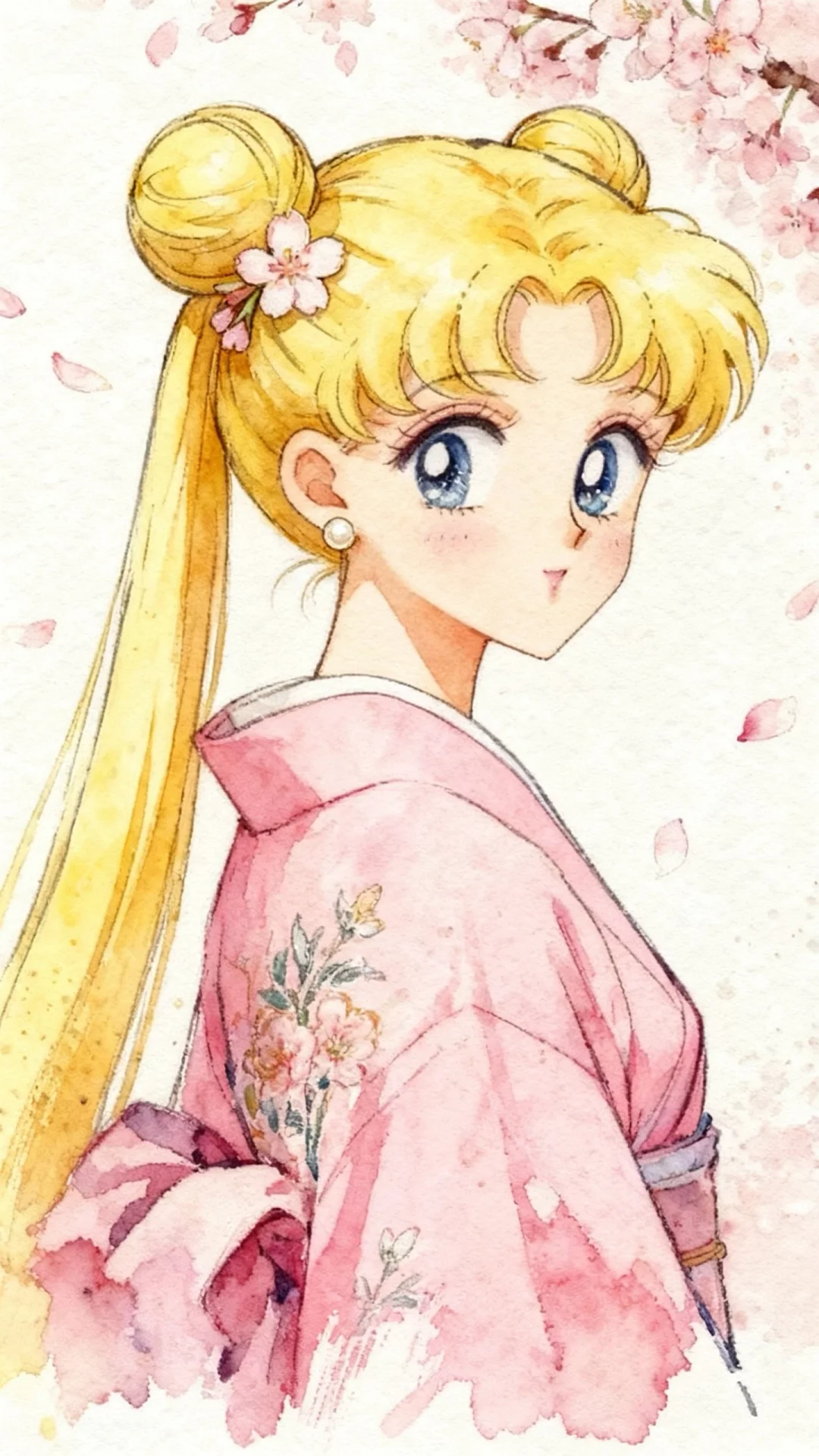 旧漫风美少女战士四时花卉壁纸（新增遥满）