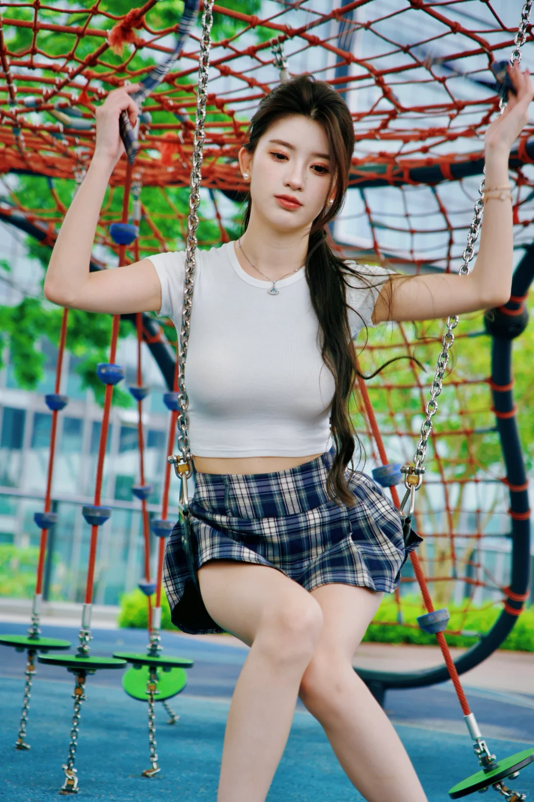 一线车模 超级网红 BB酱写真拍摄