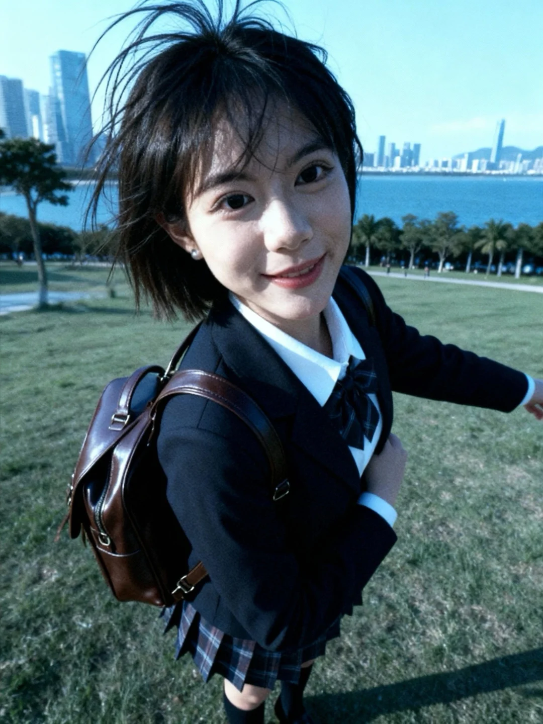 穿上JK我就是顶级甜妹