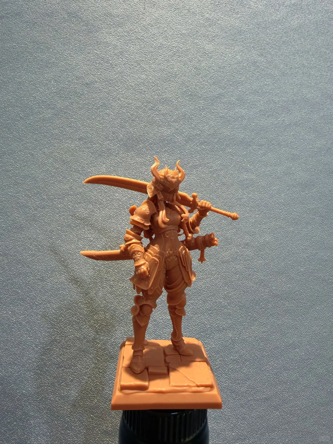 3d打印作品，罗宁美少女！