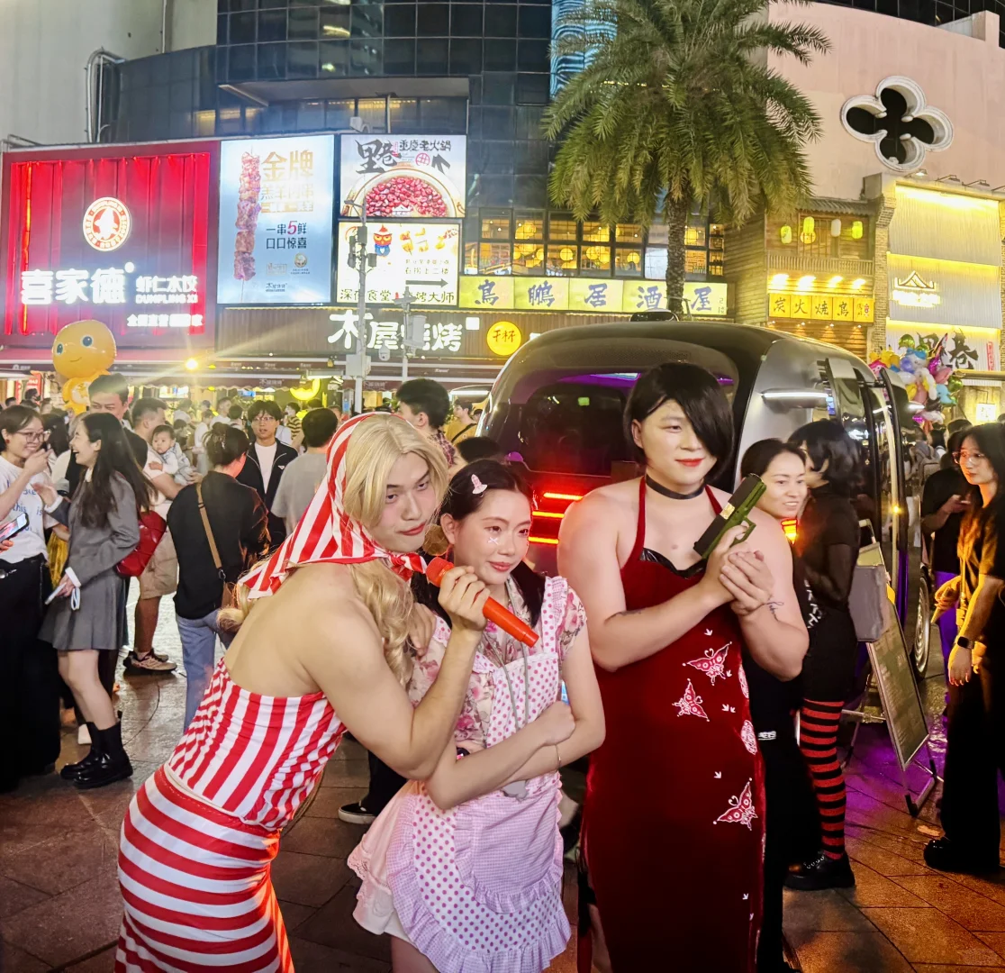 万圣节 海上世界 这个男人真妩媚hh