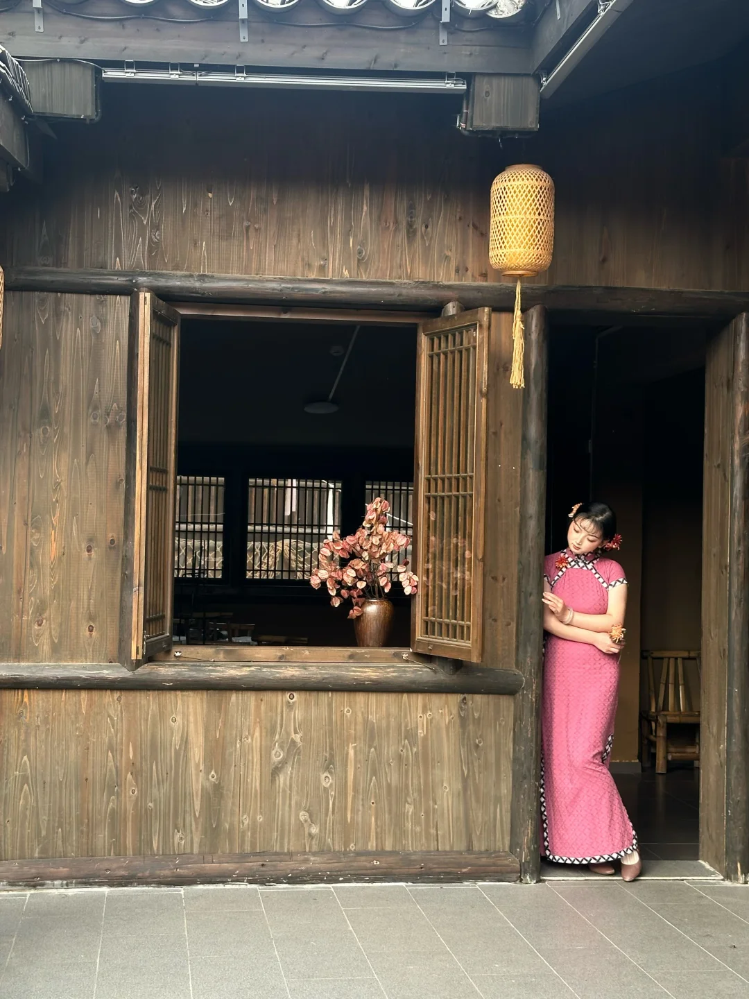 看看是谁在武汉拍到了画报风旗袍写真！