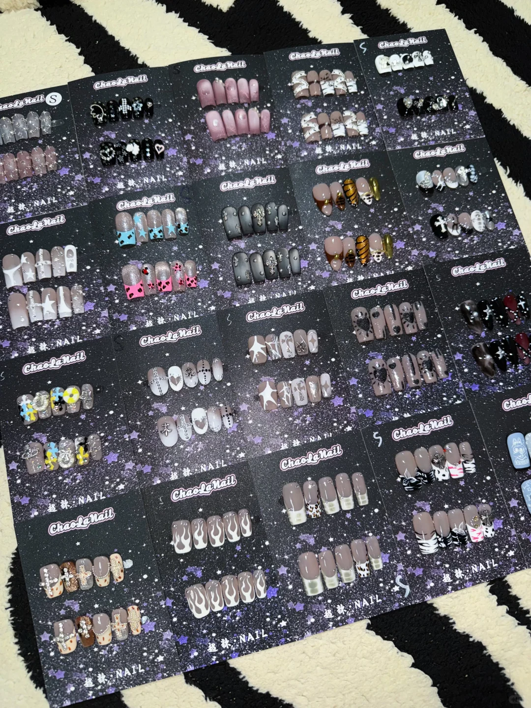 ✨辣妹美甲短甲合集分享💅