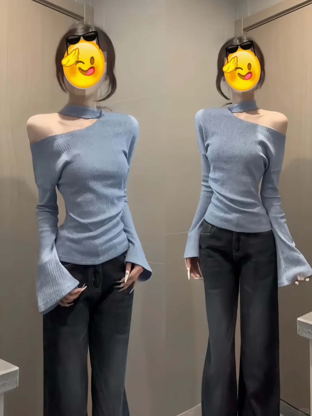 谁懂这件斜肩上衣的含金量啊!!