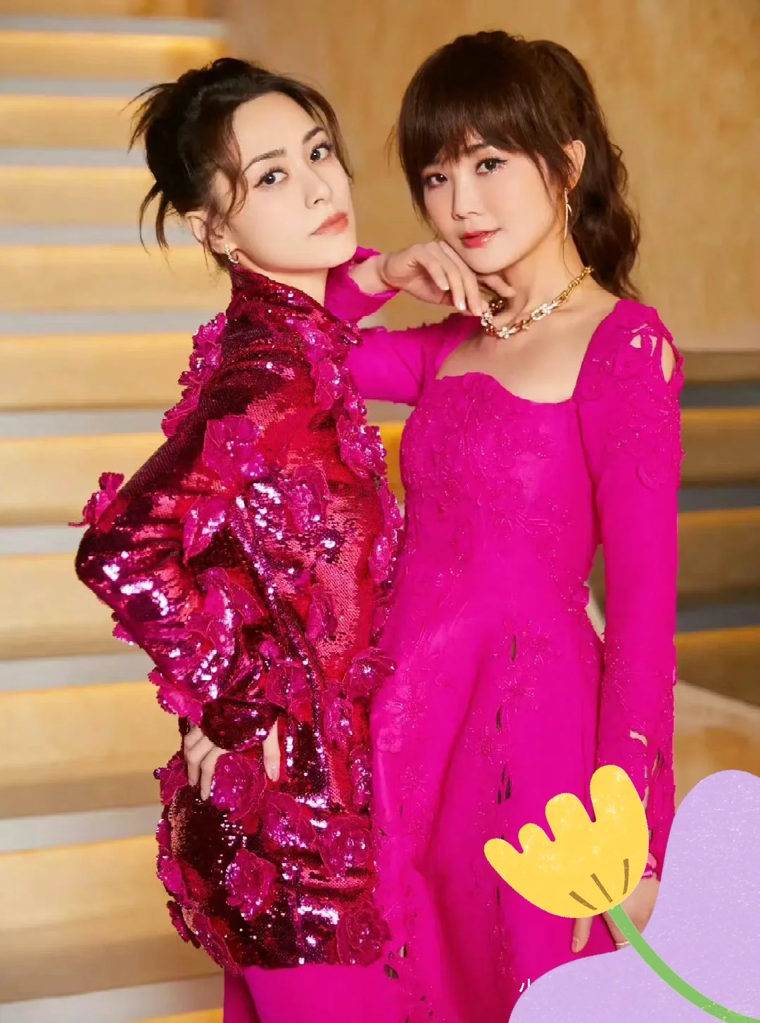 粉色娇嫩 盘点穿芭比粉超美的女星们💖