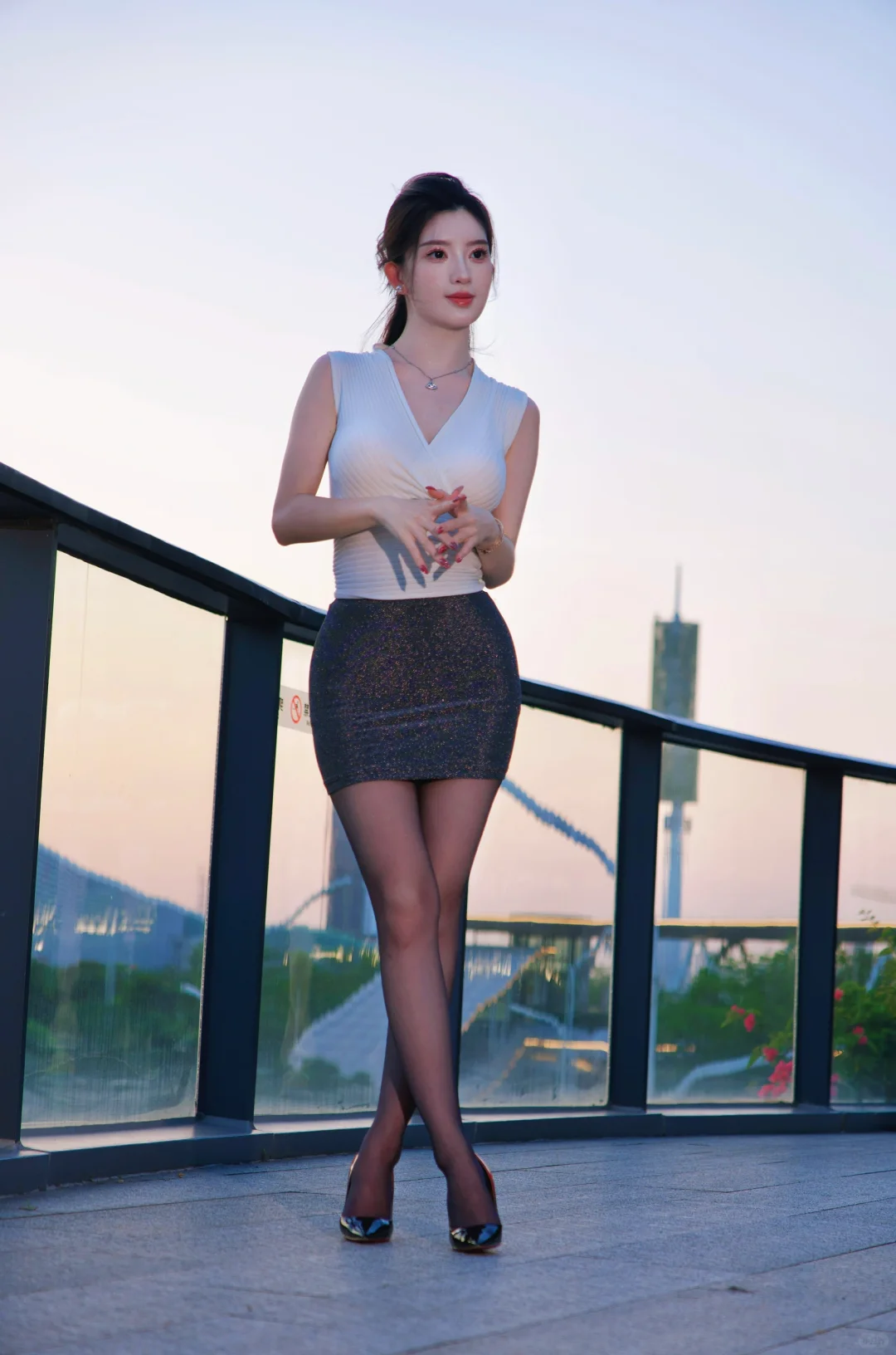 一线车模 超级网红 BB酱写真拍摄