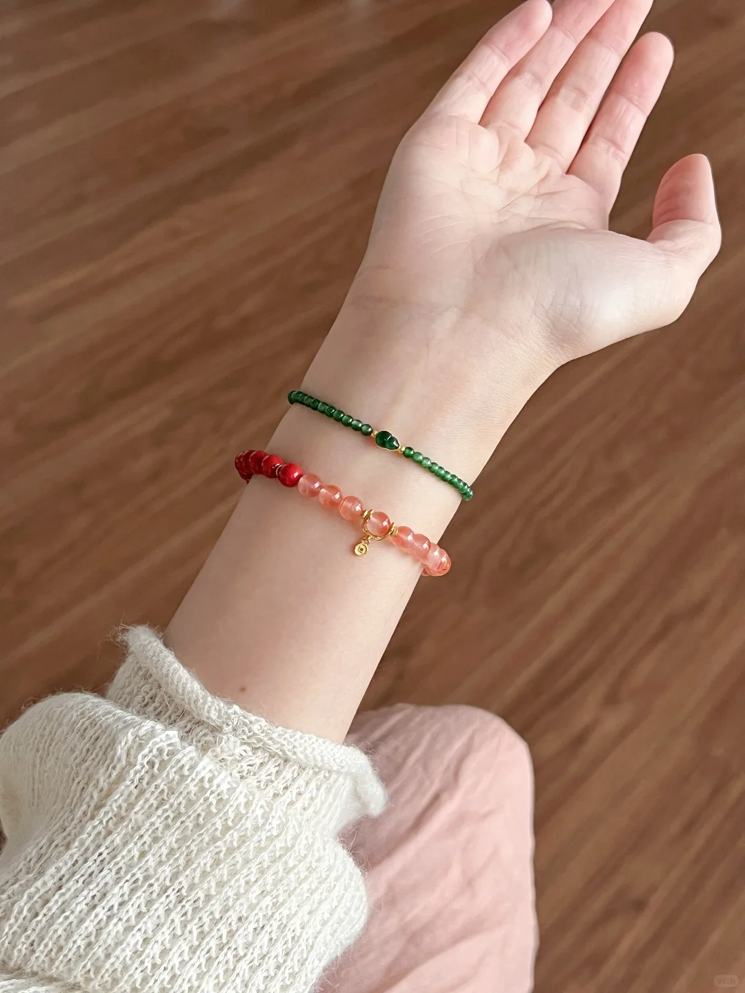 半红凝脂半朱华🏮几抹福运伴凝眸～