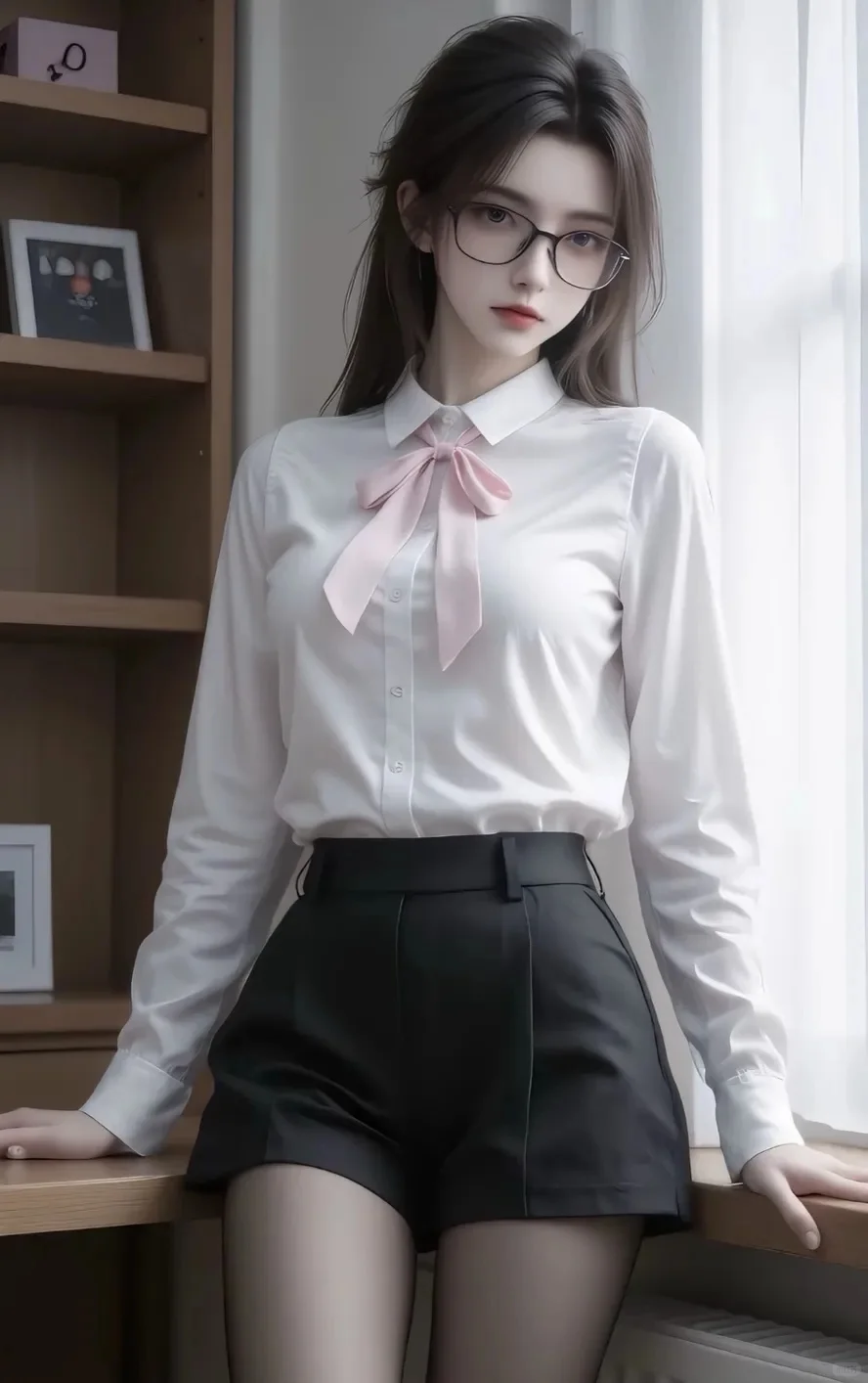 这么美的学生谁不喜欢呢～太美啦1016