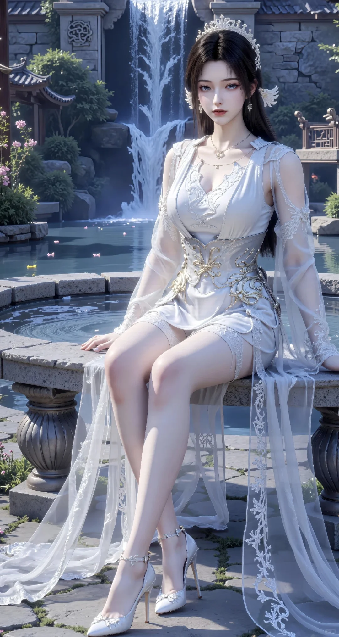 图里人物好美是谁的神呀～～