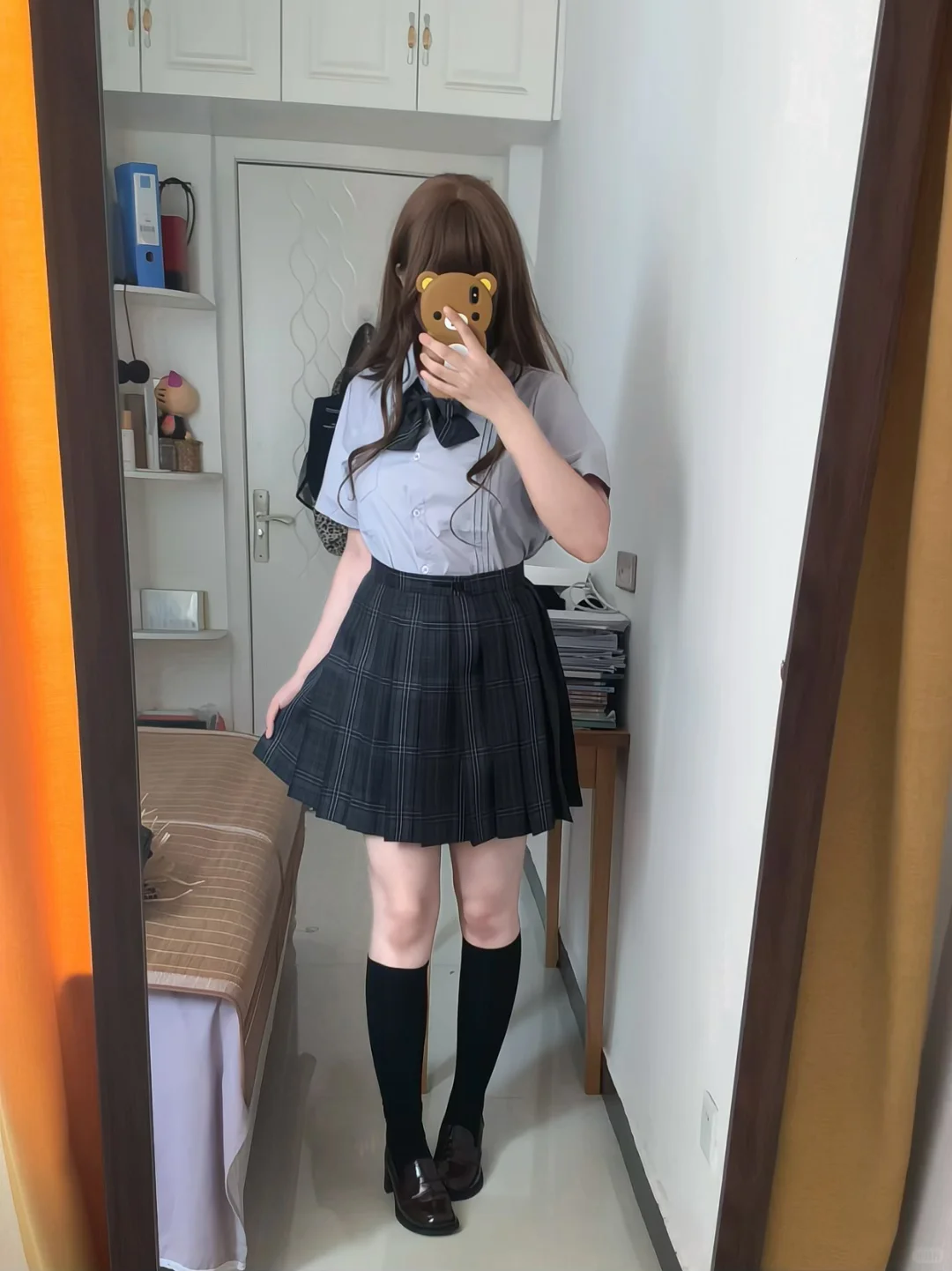 158/120 微胖肉肉感jk穿搭～