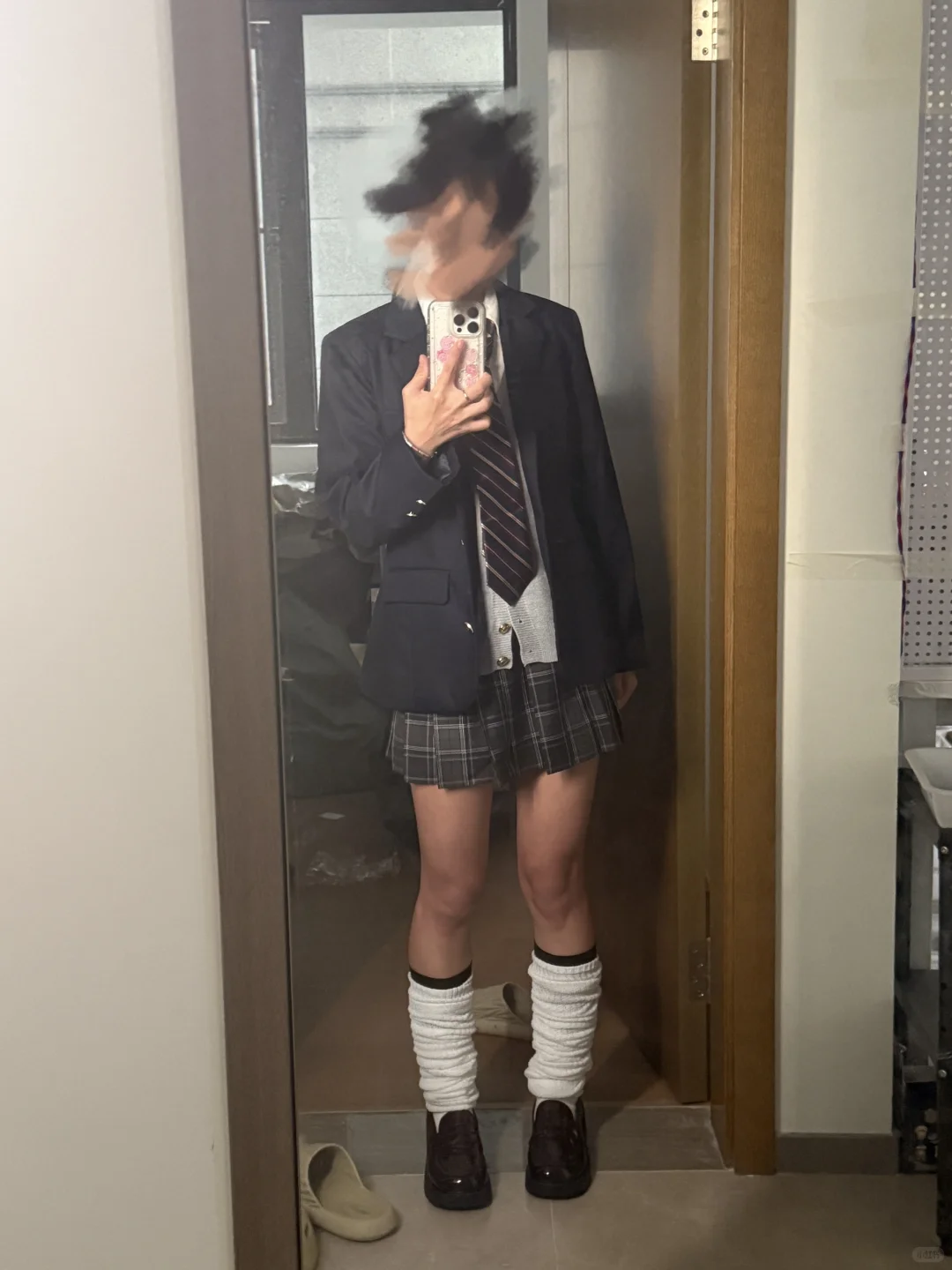 为什么我穿jk怪怪的