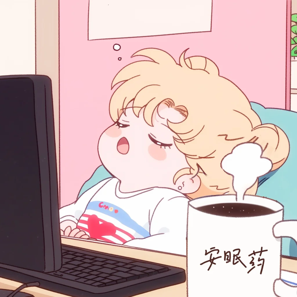 得了一看到工作就犯困的病💤 美少女战士