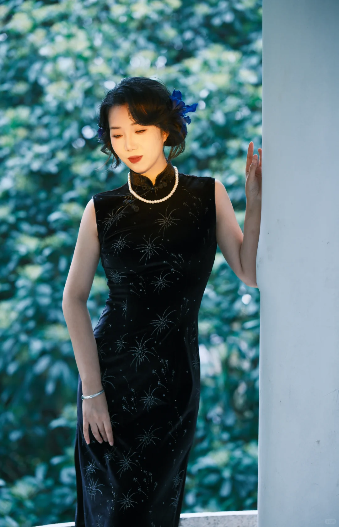 赴苏城之约，着一袭旗袍