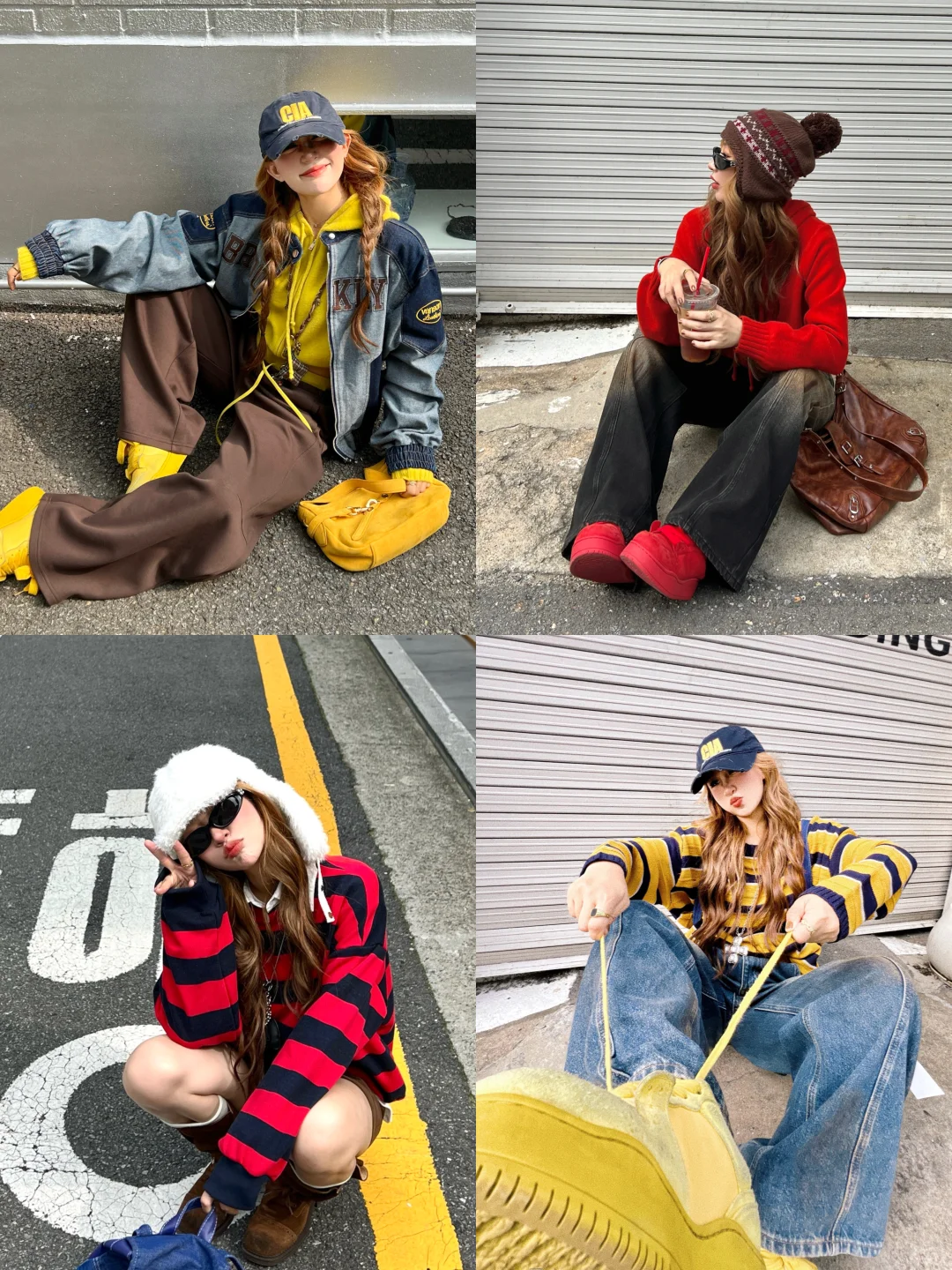 🎞️美式辣妹fitcheck将复古潮感进行到底🎒