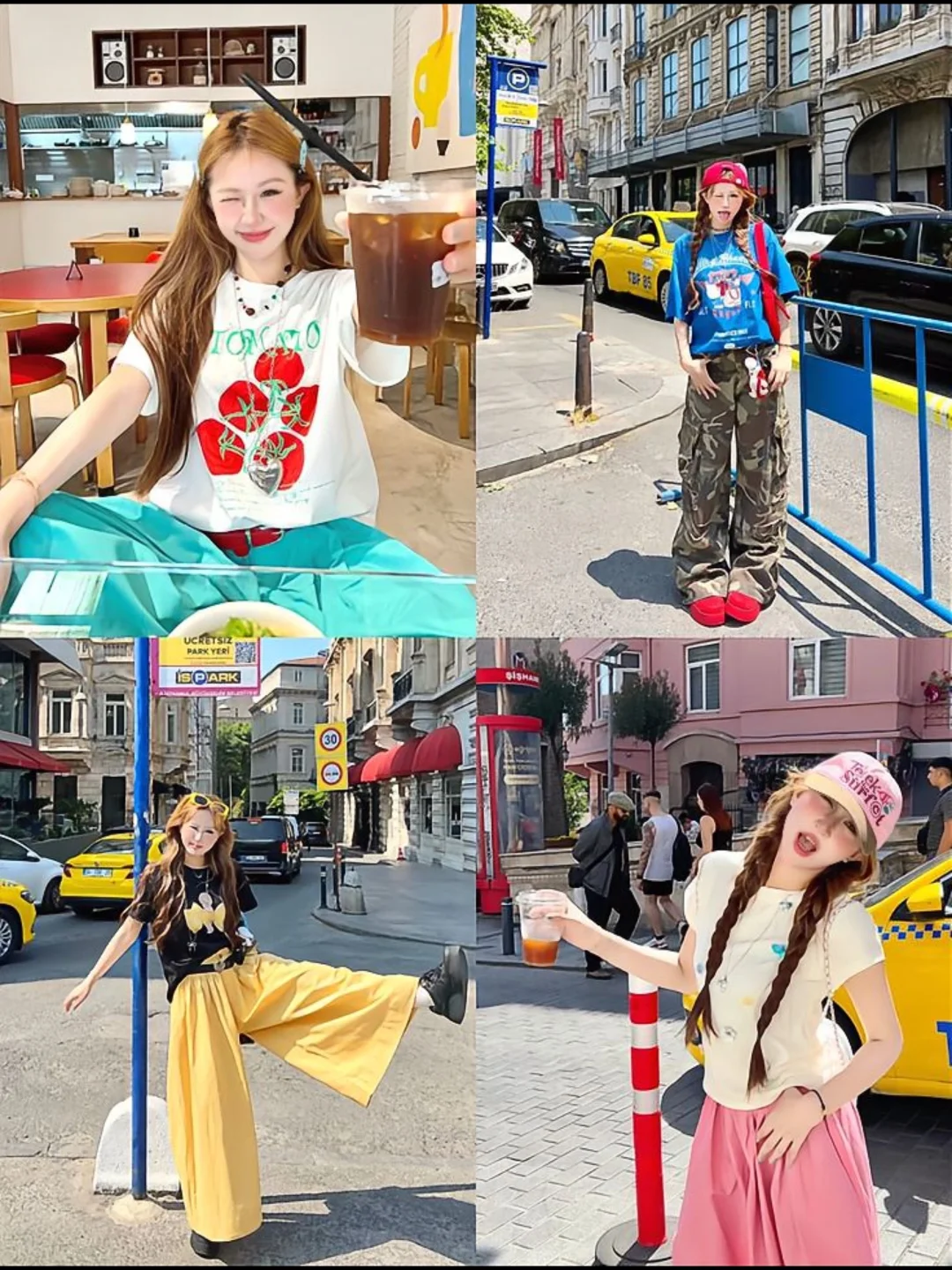 ❣️多巴胺拍照姿势挑战｜今天你做快乐女孩❗️