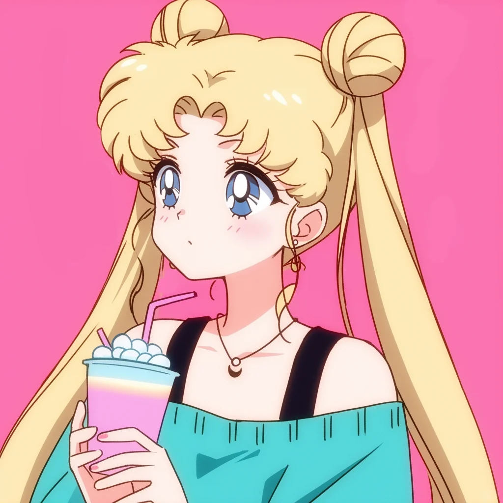 🐈‍⬛‧₊˚⋆♡̷☆₊ 喝奶茶 🥤 美少女战士