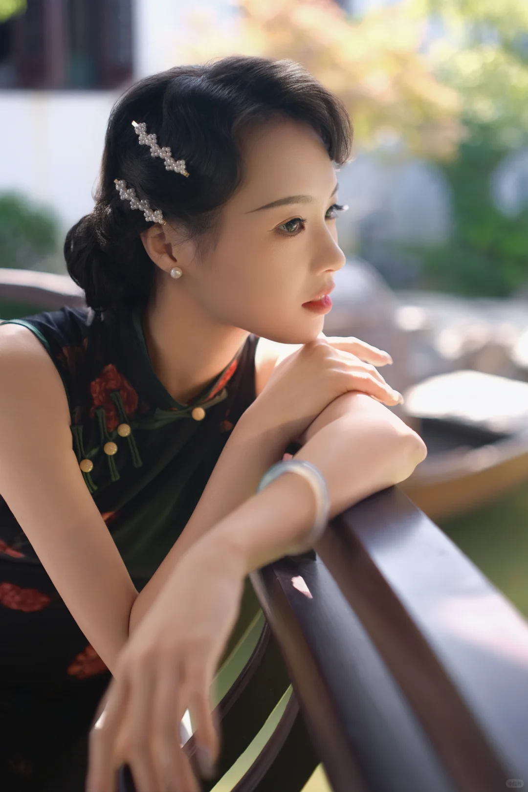 谁还没试过旗袍➕手推波