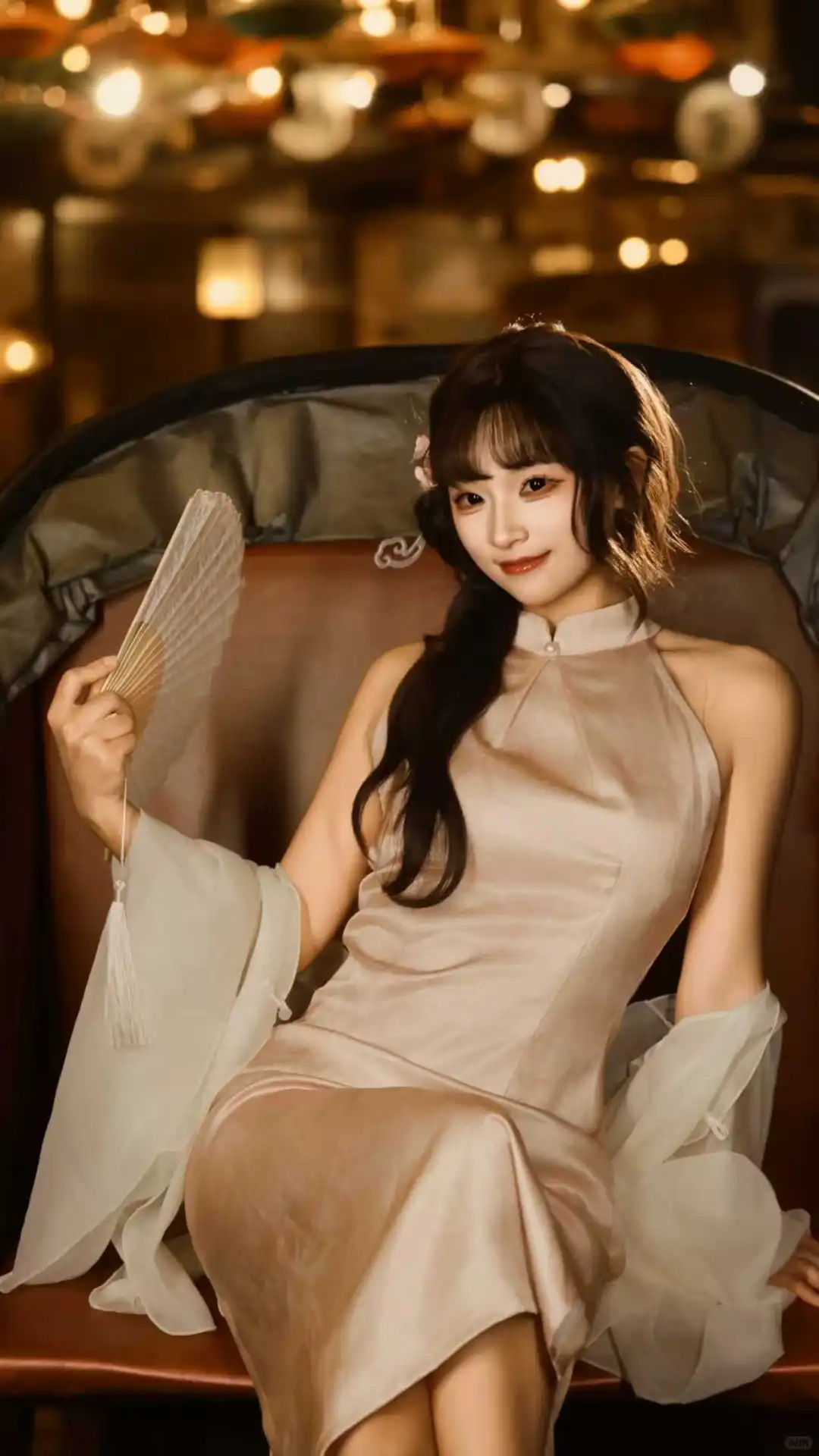 旗袍写真分享｜复古黄包车旁邂逅民国韵味✨