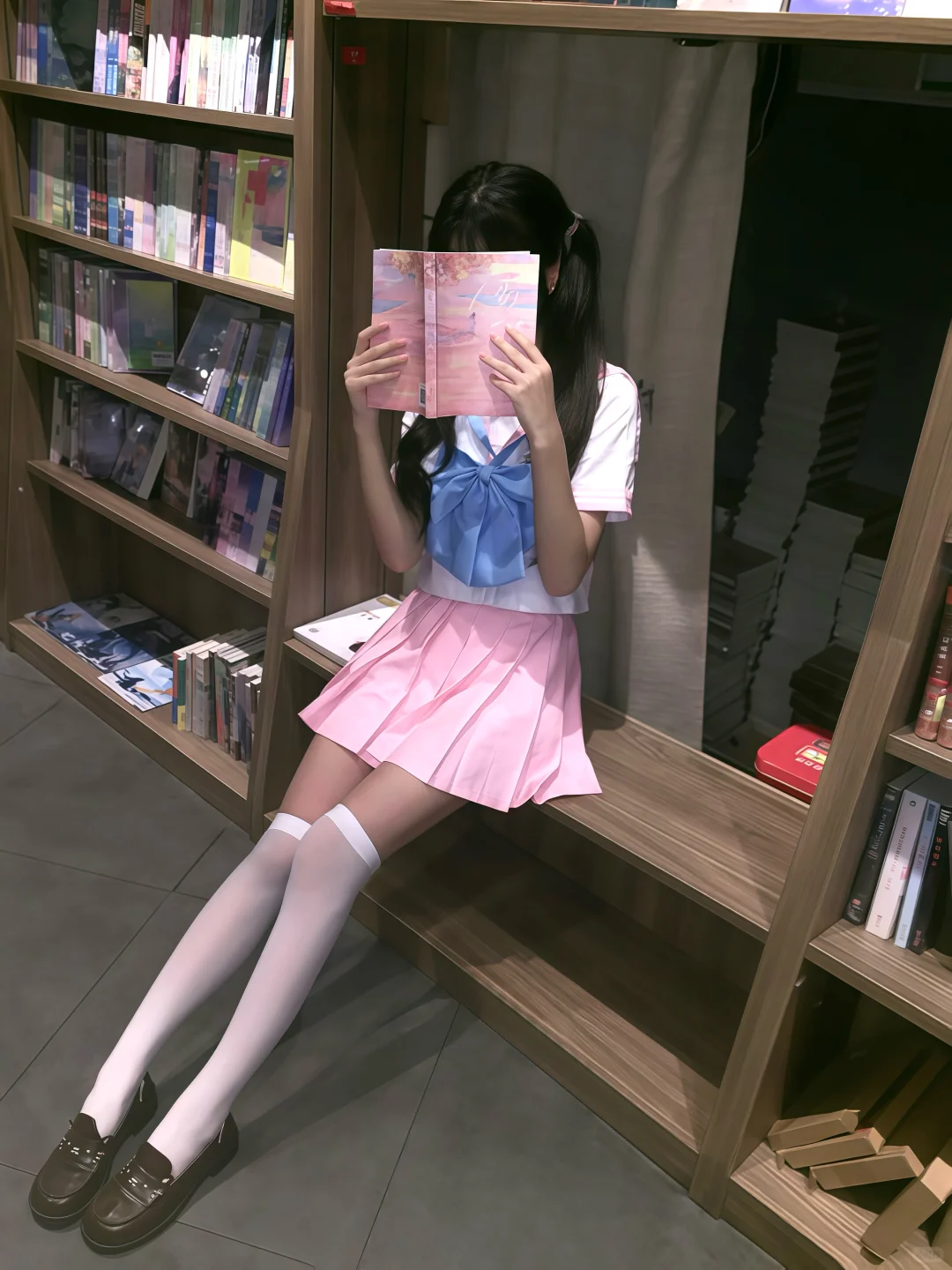 浏阳互勉约拍｜论jk和书店适配度