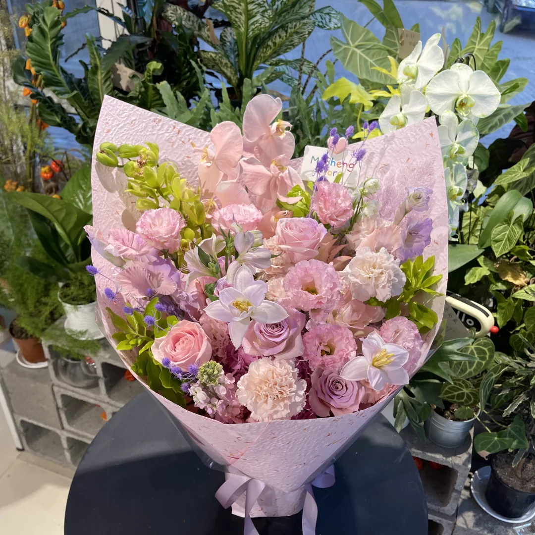 粉色娇嫩！～大连花店