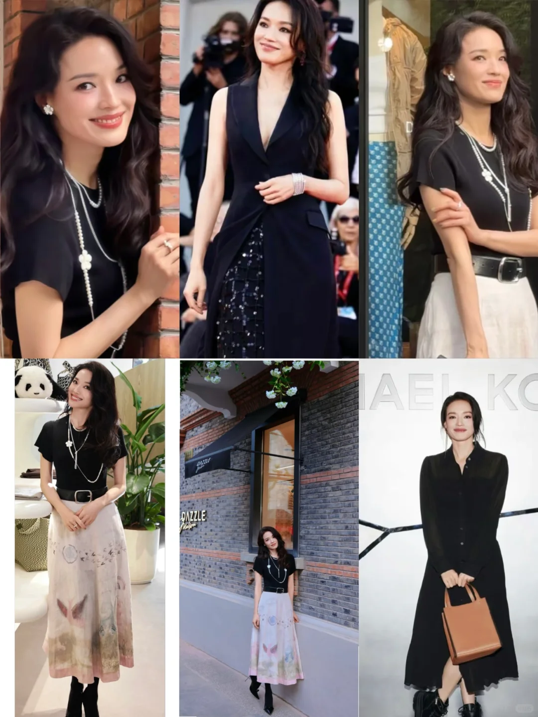 舒淇如何把黑色穿得灵动又妩媚？