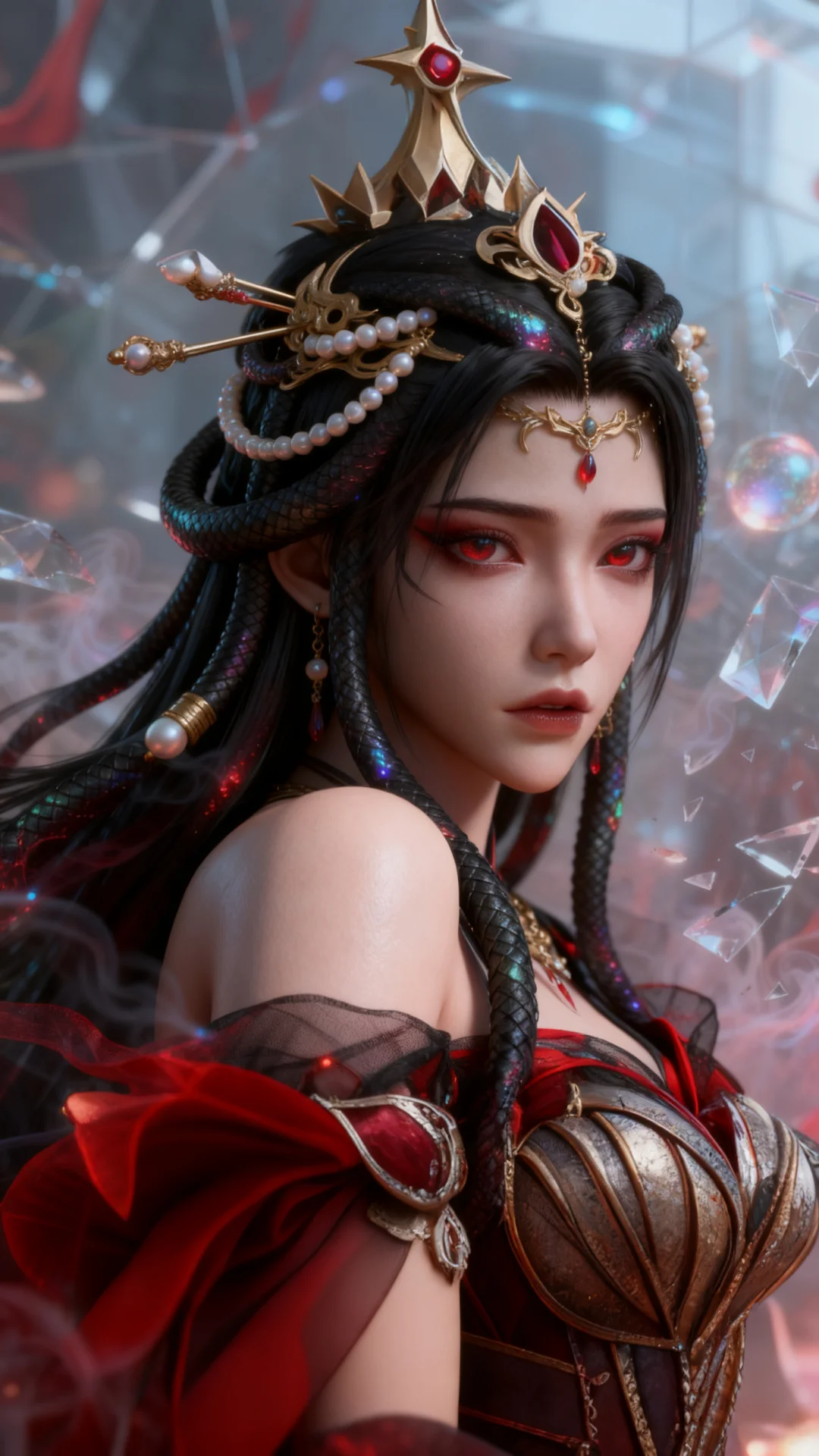 美杜莎第二张不美颜更惊艳