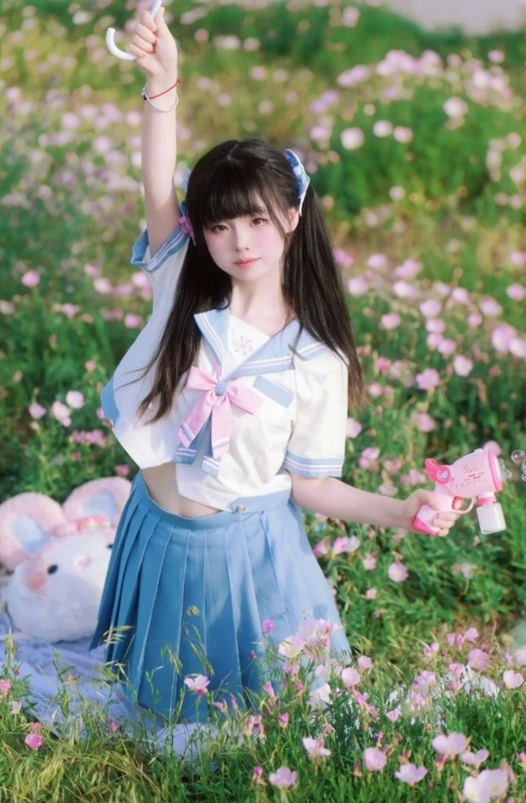 今天是甜妹jk，来拍写真