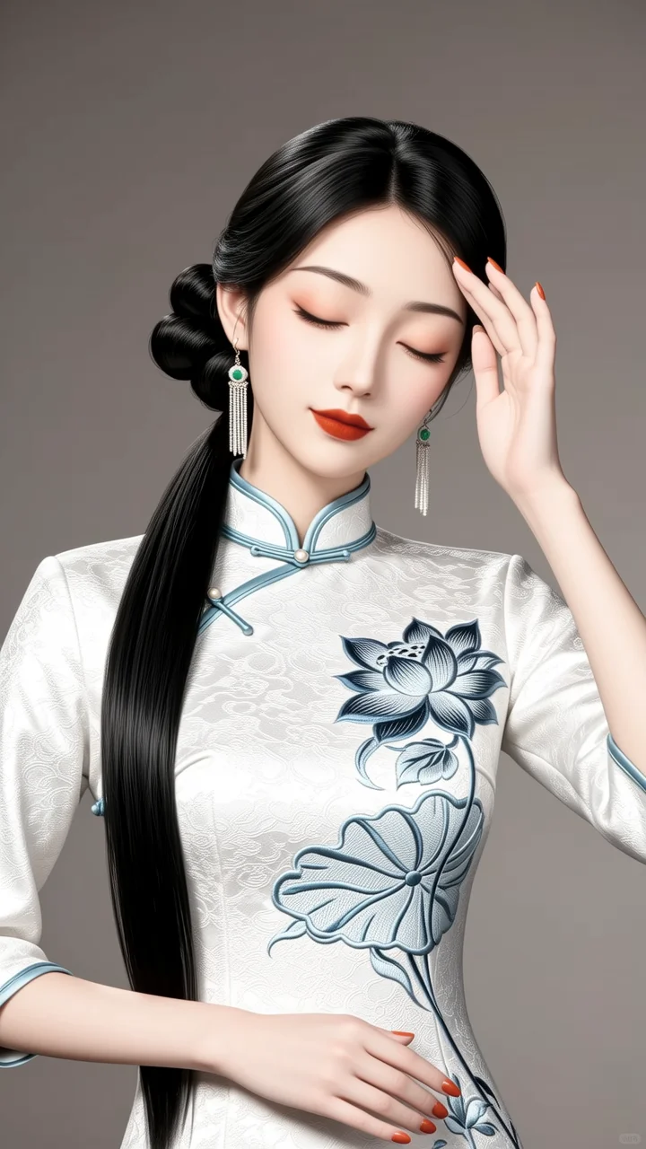 旗袍之美，尽显东方女性的优雅与高贵