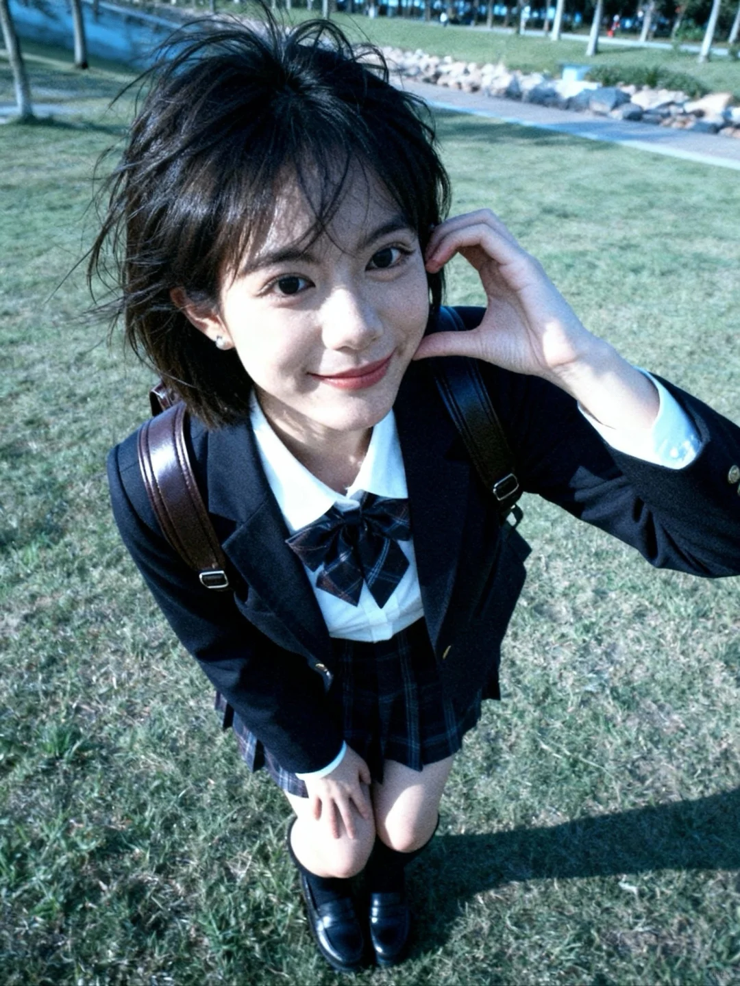 穿上JK我就是顶级甜妹