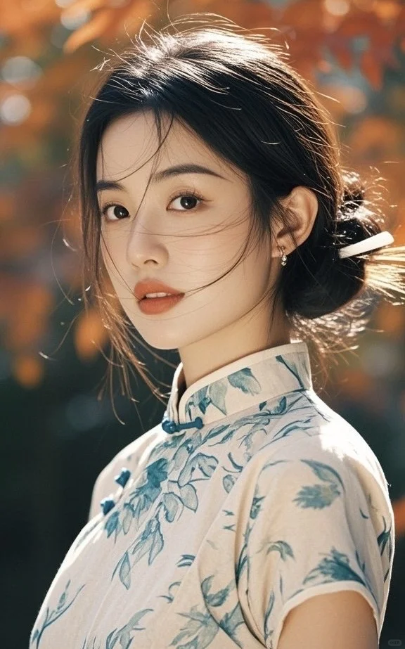 存一些新中式旗袍裙子拍照姿势📸，快来学！