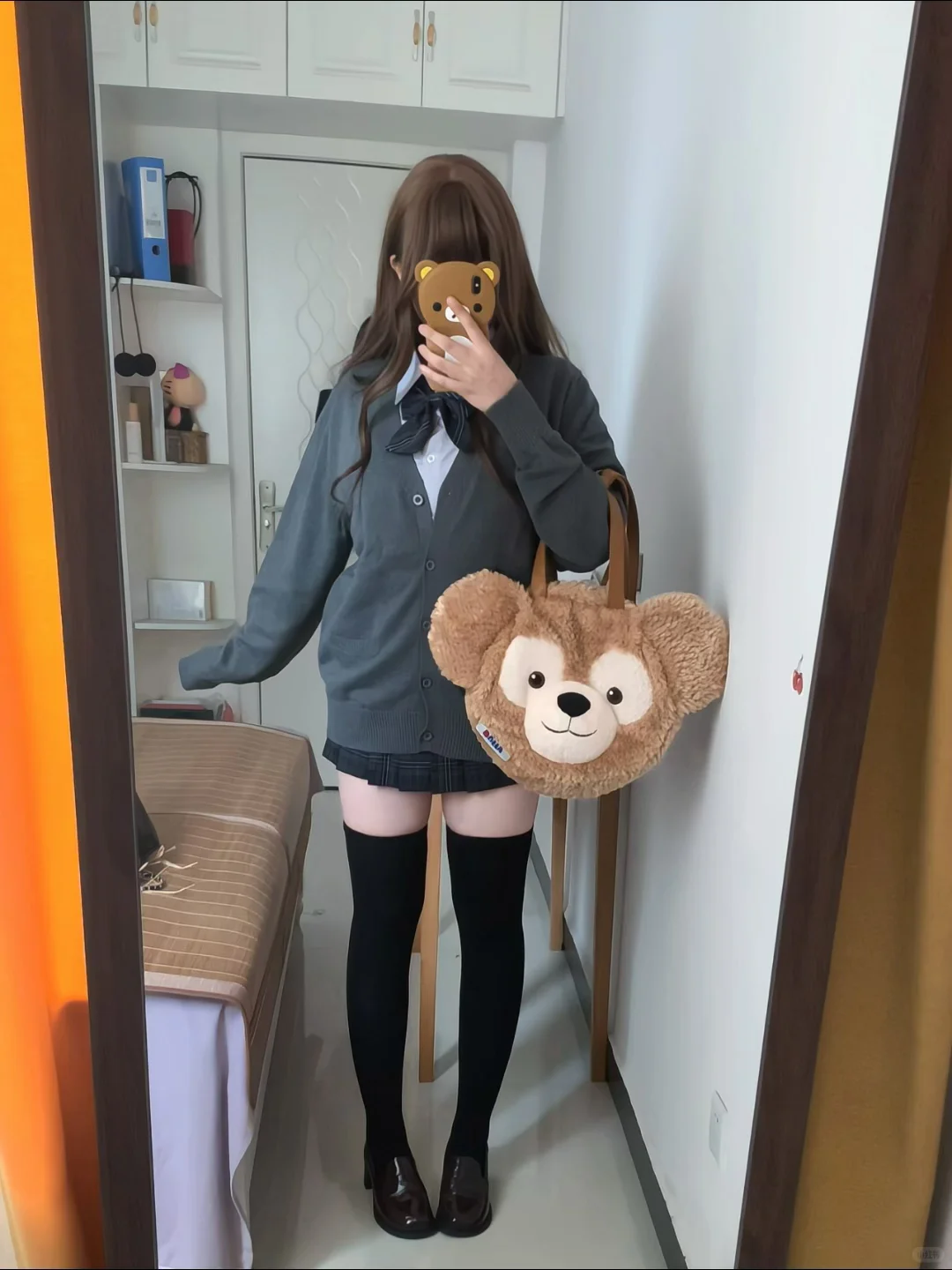 158/120 微胖肉肉感jk穿搭～