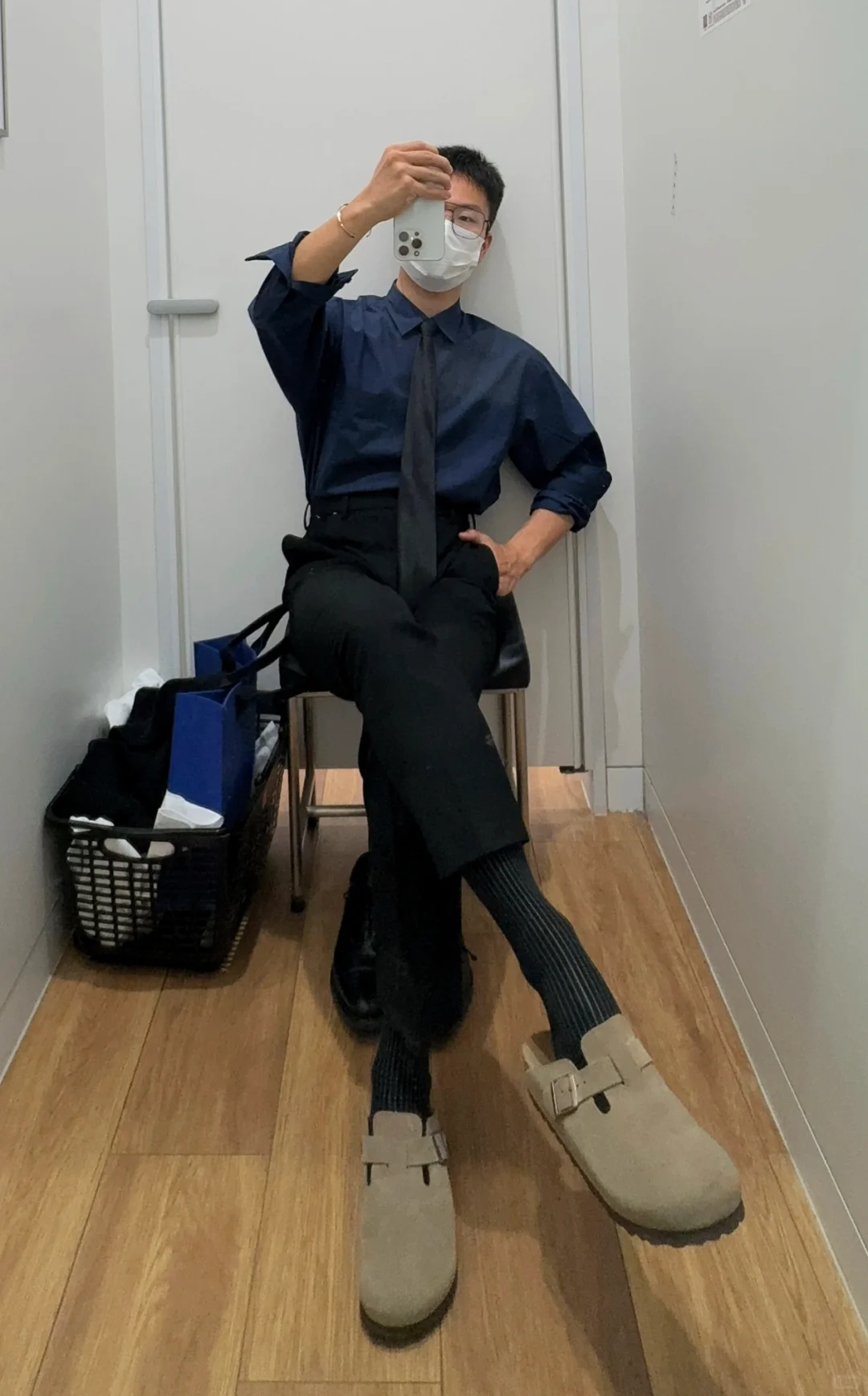 正装丝袜，打工人小部分正装穿搭📸