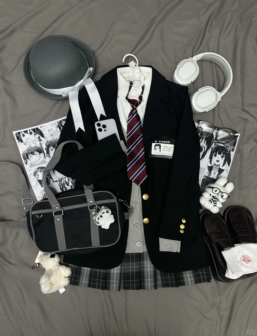 出jk西服叠穿套装，谁他妈能收我的jk