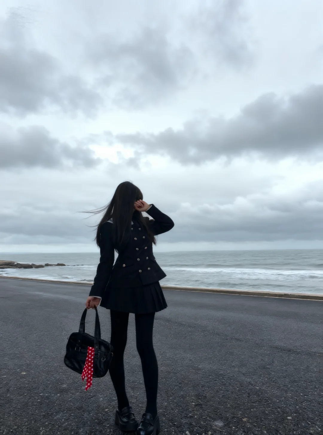 艾米丽平替，超级显瘦的JK制服