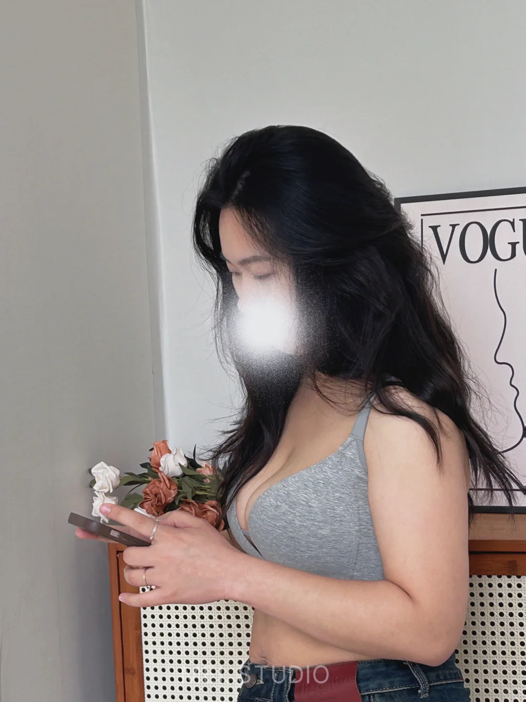 天呐‼️她真的好有自信美