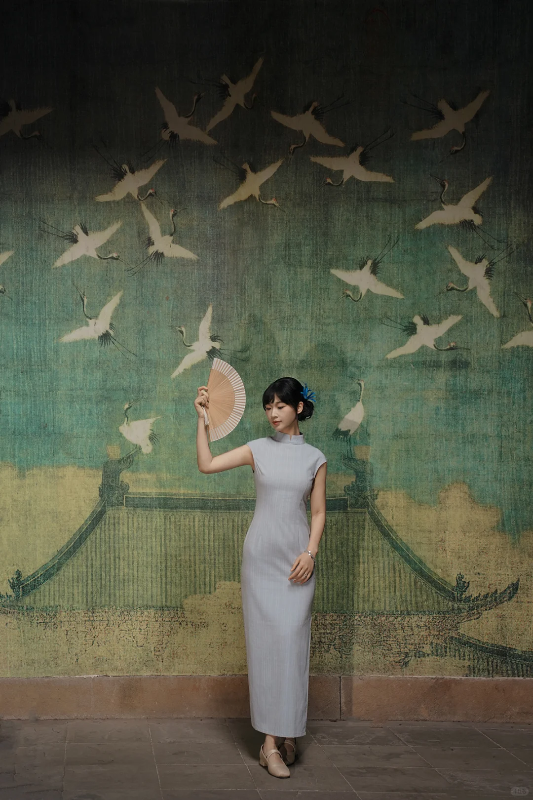 呈坎｜一袭旗袍映呈坎